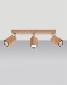 Plafon KEKE 3 dąb listwa nasufitowa , kinkiet SL.1037  SOLLUX LIGHTING