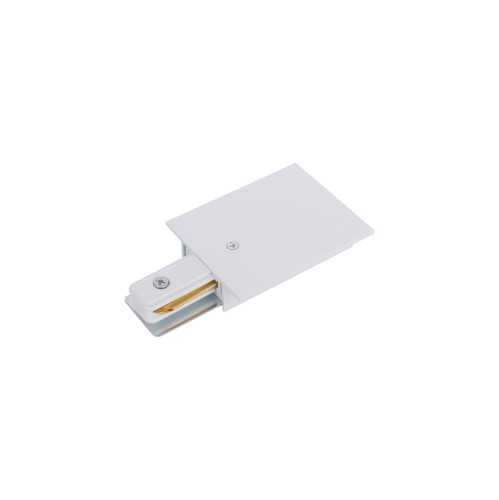 Zasilanie końcowe do szyny wpuszczanej białe  PROFILE RECESSED POWER END CAP WHITE 8972