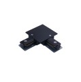 Łącznik kątowy L do szyny wpuszczanej czarny PROFILE RECESSED L-CONNECTOR BLACK 8971