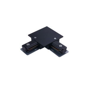 Łącznik kątowy L do szyny wpuszczanej czarny PROFILE RECESSED L-CONNECTOR BLACK 8971