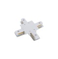 Łącznik X do szyny wpuszczanej biały PROFILE RECESSED X-CONNECTOR WHITE 8836