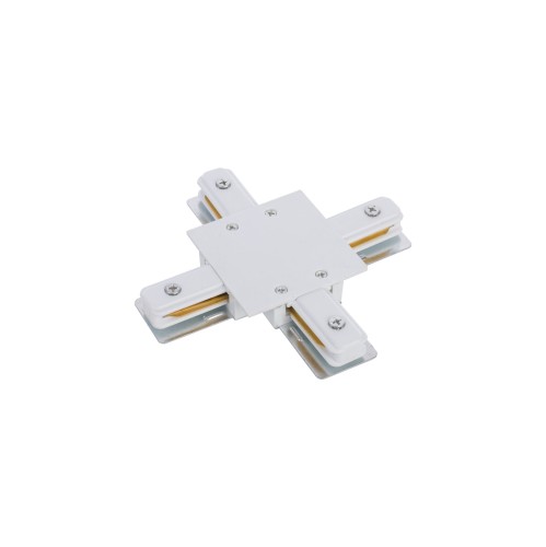 Łącznik X do szyny wpuszczanej biały PROFILE RECESSED X-CONNECTOR WHITE 8836