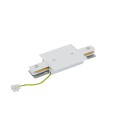 Łącznik liniowy zasilający do szyny wpuszczanej PROFILE RECESSED POWER STRAIGHT CONNECTOR WHITE 10227