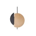 Lampa ścienna kinkiet SUNSET NATURAL C drewno 10578 Nowodvorski