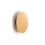 Lampa ścienna do salonu led kinkiet  RING GOLD LED S  10317