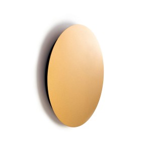 Lampa ścienna do salonu led kinkiet RING GOLD LED L  10351