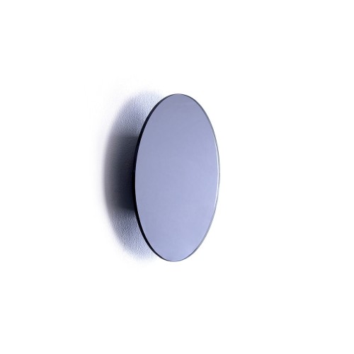 Lampa ścienna kinkiet czarny led   RING LED MIRROR S 10276