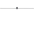 Lampa ścienna czarny kinkiet nad obraz SPIN LED L 10371