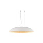 Lampa wisząca do salonu CANOE biało-złota CANOE WHITE 7927