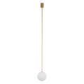 Lampa wisząca KIER L złota G9 do jadalni 10308