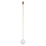 Lampa wisząca KIER L złota G9 do jadalni 10308