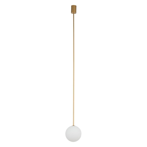 Lampa wisząca KIER L złota G9 do jadalni 10308