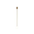 Lampa wisząca złota do salonu  na G9 KIER M GOLD 10306