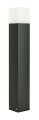 Zewnętrzna czarna lampa stojąca IP44 Cube CB-MAX 700 BL