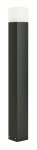 Zewnętrzna czarna lampa stojąca IP44 Cube CB-MAX 1000 BL