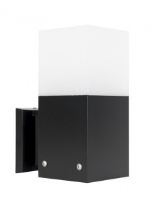 Kinkiet zewnętrzny czarny IP44 Cube CB-MAX K BL