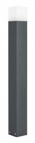Zewnętrzna lampa stojąca IP44 ciemy popiel Cube CB-MAX 1000 DG