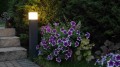 Zewnętrzna lampa stojąca IP44 ciemy popiel Cube CB-MAX 1000 DG