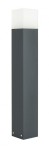 Zewnętrzna lampa stojąca ciemny popiel IP44 Cube CB-MAX 700 DG