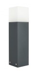 Zewnętrzna lampa stojąca ciemny popiel IP44 Cube CB-MAX 400 DG