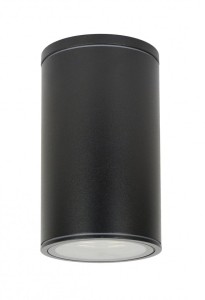 Zewnętrzna lampa sufitowa czarna Adela IP54 7003 BL