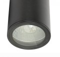 Zewnętrzna lampa sufitowa czarna Adela IP54 7003 BL
