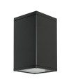 Zewnętrzna lampa sufitowa czarna Adela IP54 8003 BL