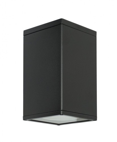 Zewnętrzna lampa sufitowa czarna Adela IP54 8003 BL