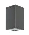 Zewnętrzna lampa sufitowa ciemny popiel Adela IP54 8003 DG