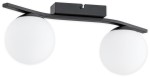 Lampa sufitowa plafon na dwa klosze kule czarny matowy Stella O3352 P2 CZA