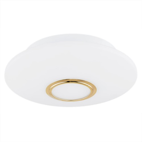 Lampa sufitowa, plafon szklany ze złotym akcentem CHICAGO 1030