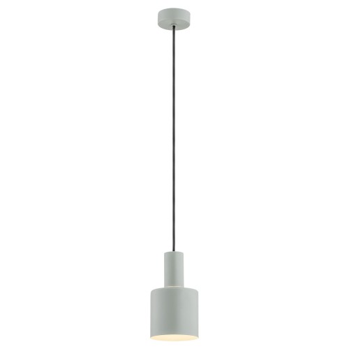 Lampa wisząca szałwia zielony kolor kielich stal designerska minimalistyczna szałwii SINES 4217