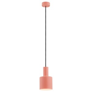 Lampa wisząca koral koralowy kolor kielich stal designerska minimalistyczna pomarańcz SINES 4218
