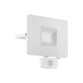 FAEDO 3  33158  lampa zewnętrzna led z czujnikiem ruchu biała  IP44  EGLO