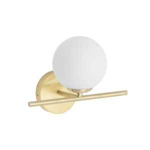 Lampa ścienna IP44, złoty kinkiet do łazienki ARALIA 10527 Nowodvorski