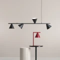Lampa wisząca 4XE27 ruchomy klosz FORM 4 BLACK 1108L1  Aldex