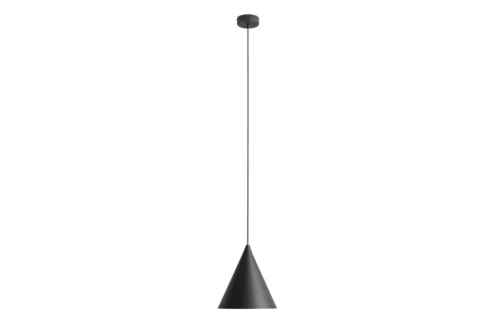 Lampa wisząca czarna 1XE27 FORM BLACK 1108G1 Aldex