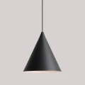 Lampa wisząca czarna 1XE27 FORM BLACK 1108G1 Aldex