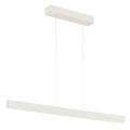 Lampa liniowa wisząca z płynną regulacją wysokości i sterowaniem światła gestami  biała krem BALANS 8302