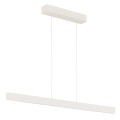 Lampa liniowa wisząca z płynną regulacją wysokości i sterowaniem światła gestami  biała krem BALANS 8302