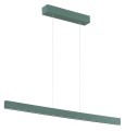 Lampa liniowa wisząca z płynną regulacją wysokości i sterowaniem światła gestem zielona BALANS 8305