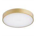 Lampa sufitowa złoty niski plafon do salonu led 22W TIAMO 8349