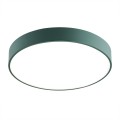 Lampa sufitowa zielony niski plafon do salonu led 22W TIAMO 8335