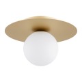 Lampa natynkowa złota, plafon, kinkiet ścienny 1XE14  SPELLO 8262
