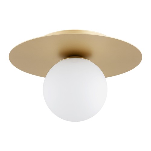 Lampa natynkowa złota, plafon, kinkiet ścienny 1XE14  SPELLO 8262