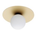 Lampa natynkowa złota, plafon, kinkiet ścienny 1XE14  SPELLO 8262