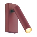 Lampa ścienna led kinkiet tubka regulowana nad łóżko lakier czerwony RIO 8330
