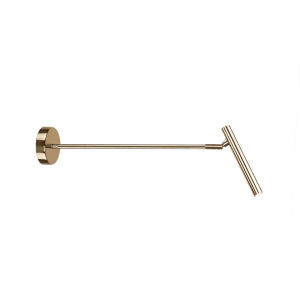 Lampa na ścianę do salonu kinkiet mosiężny LIVO 8393 