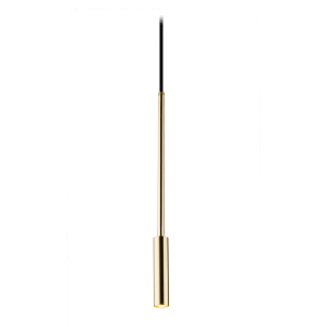 Lampa wisząca do salonu mosiężna led 1XG9 Lara 1 8346