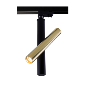 Reflektor do szyny 3F AKADI mosiężny  z czarnym 1xGU10 8895 